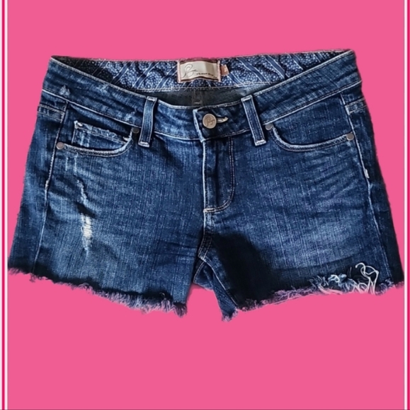 PAIGE Pants - Paige frayed laurel canyon shorts